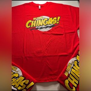 AH COMO CHINGAS!! RED T-SHIRT